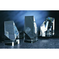 7" Optical Crystal Pentagon Award